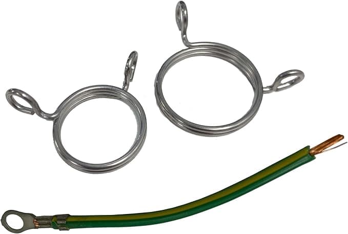 Wiska 10111816 E-SPRING20 Earthing Solutions Earth Spring, M20, Pack of 5, Stainless Steel