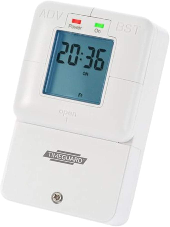 Timeguard NTT08 7-Day Slimline Electronic Immersion Heater Timeswitch