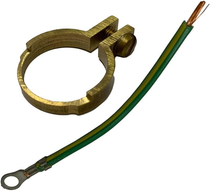 Wiska 10111814 E-NUT20 Earthing Solutions Earth Nut, M20, Pack of 5, Brass