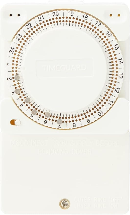 Timeguard TS900N Immersion Heater Time Controller, White